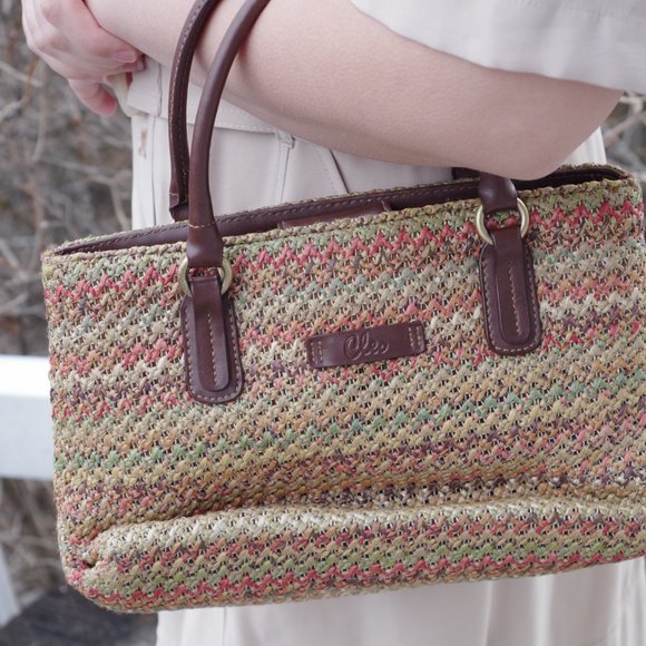 Cleo Straw  Woven Purse Bag - Picture 3 of 10